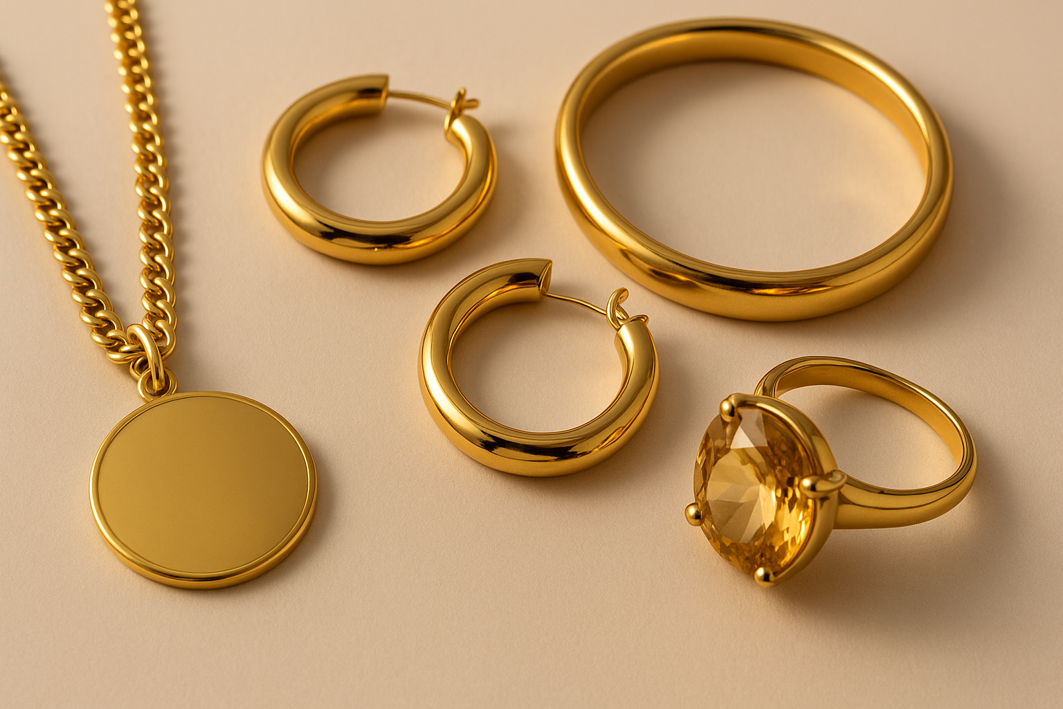 Acessórios dourados: o brilho que nunca sai de moda